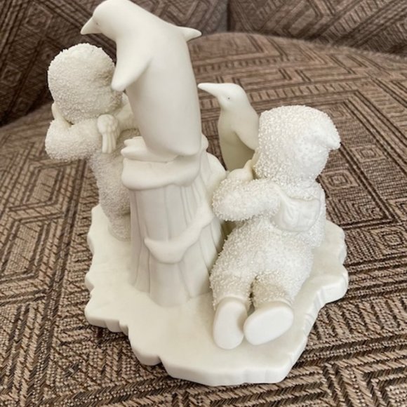 Vintage Dept 56 Snowbabies "You can't find me" # 68187 - Picture 2 of 9